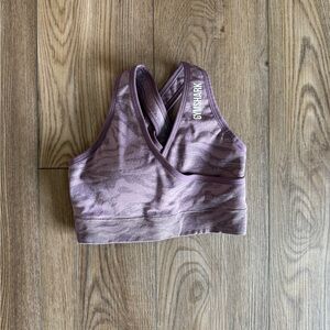 Gymshark Adapt Animal Seamless Sports Bra - Purple
